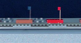 Az egyenlő tömegű kocsik rugalmas ütközés közben sebességet „cserélnek”