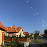 Analemma diagram showing the Sun's apparent motion during a year