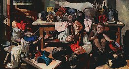 Aba-Novák Vilmos: Álarckészítő (1941)