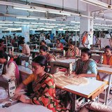 Textile factory in Southeast Asia