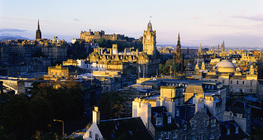 Edinburgh látképe