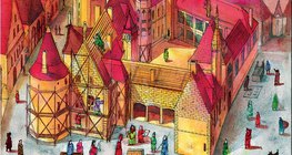 Kuća imućnog građanina (Bourges, sredina 15. stoljeća, Gotika)