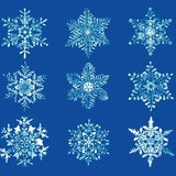 A jégkristályok hópelyhekké állnak össze