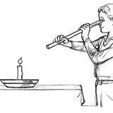 Light travels in a straight line