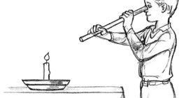 A fény egyenes vonalban terjed