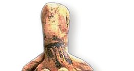 Ókori szobrocska Indiából