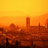 View of Florence with the cathedral