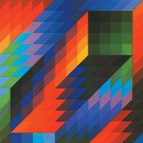 Vasarely: Gestalt III (1969)
