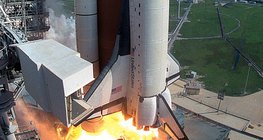 Űrrepülőgép indítása