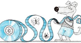 Vágó Kutya átnézi a gyerekekről készült felvételeket