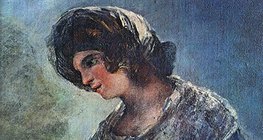 Goya: A bordeaux-i tejeslány (1827, romantika)