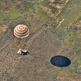 Landing of the Soyuz TMA-17 capsule