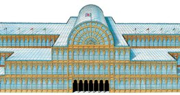 Paxton: A londoni Kristálypalota (Crystal Palace, 1851, szecesszió)