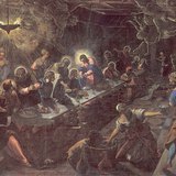 Tintoretto: Utolsó vacsora (1592–1594, manierizmus)