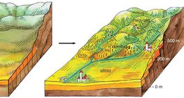 Dombvidék feldarabolódása
