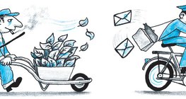 A postás és az utcaseprő is el tudja vinni a leveleket