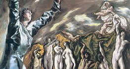 El Greco: Az ötödik pecsét feltörése (1608–1614, manierizmus)