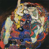 Gustav Klimt: The Virgin (1913, Art Nouveau)