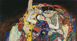 Klimt: A szűz (1913, szecesszió)
