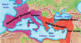 A Római Birodalom kettészakadása