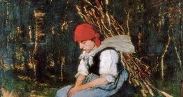 Munkácsy Mihály: Rőzsehordó nő 