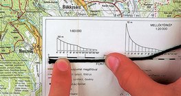 Kanyargós útvonal hosszának mérése – 2