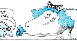 Öreg hüllő bácsi a fiatal hüllő lányhoz beszél, és azt mondja: „Korod szerint lányom lehetnél...”