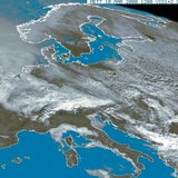 Meteorological satellite image