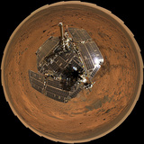 Panorama picture made from the photos taken by the Mars rover Spirit