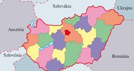 Magyarország megyetérképe