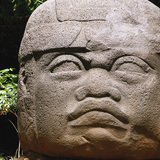 Olmec head