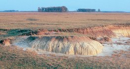 Erozija tla u Hortobágy (Mađarska)