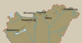 Magyarország vulkanikus hegységei