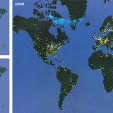 The most densely populated areas