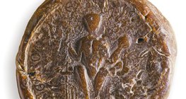 Könyves Kálmán pecsétje egy oklevélen