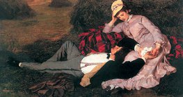 Pál Szinyei Merse: Zaljubljeni par