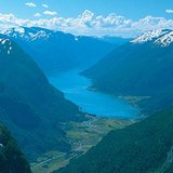 A Sogne-fjord Norvégiában
