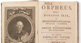 Kazinczy Ferenc Orpheus című újságja