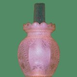 Kínaezüsttel bevont bronz olajlámpa