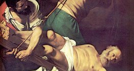 Caravaggio: Szent Péter keresztre feszítése (1601, barokk)