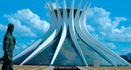 Niemeyer: Brazíliaváros katedrálisa (1959)