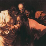 Caravaggio: The Incredulity of Saint Thomas (c. 1601-1602, Baroque)