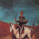 Daumier: Don Quijote (1865–1870, realizmus)