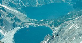 Morénatavak a Magas-Tátrában