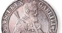 Bethlen Gábor erdélyi fejedelem ezüstpénze