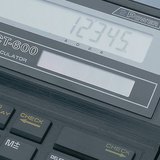 Solar-powered calculator