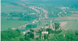 Útifalu (Somlószőlős) látképe