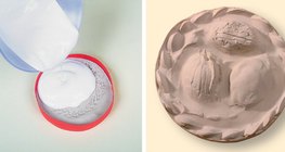 Dombormű készítése őszi termésekből – 2. lépés