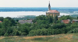 A Velencei-tó látképe