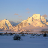 Mountains of the Grand Teton National Park